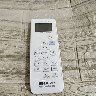 รีโมทแอร์ Sharp ของแท้ตามภาพใส่ถ่านใช้งานได้เลย