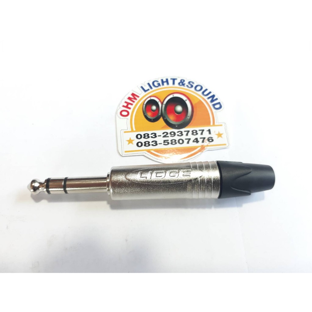 สายสัญญาณคู่ TRSตรง to RCA 4 หัว 6 mm สายใหญ่ หัวLIDGE สายชีสด์ เครื่องเสียง แจ็ค สายไมค์ สายเสียง - รูปที่ 2