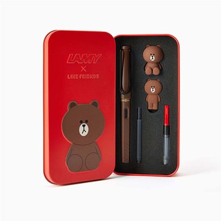 LAMY X LINE FRIENDS BROWN IN THE RED LIMITED EDITION