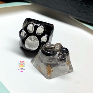 Resin Keycap คีย์แคป อุ้งเท้าแมว ไฟลอดผ่านได้