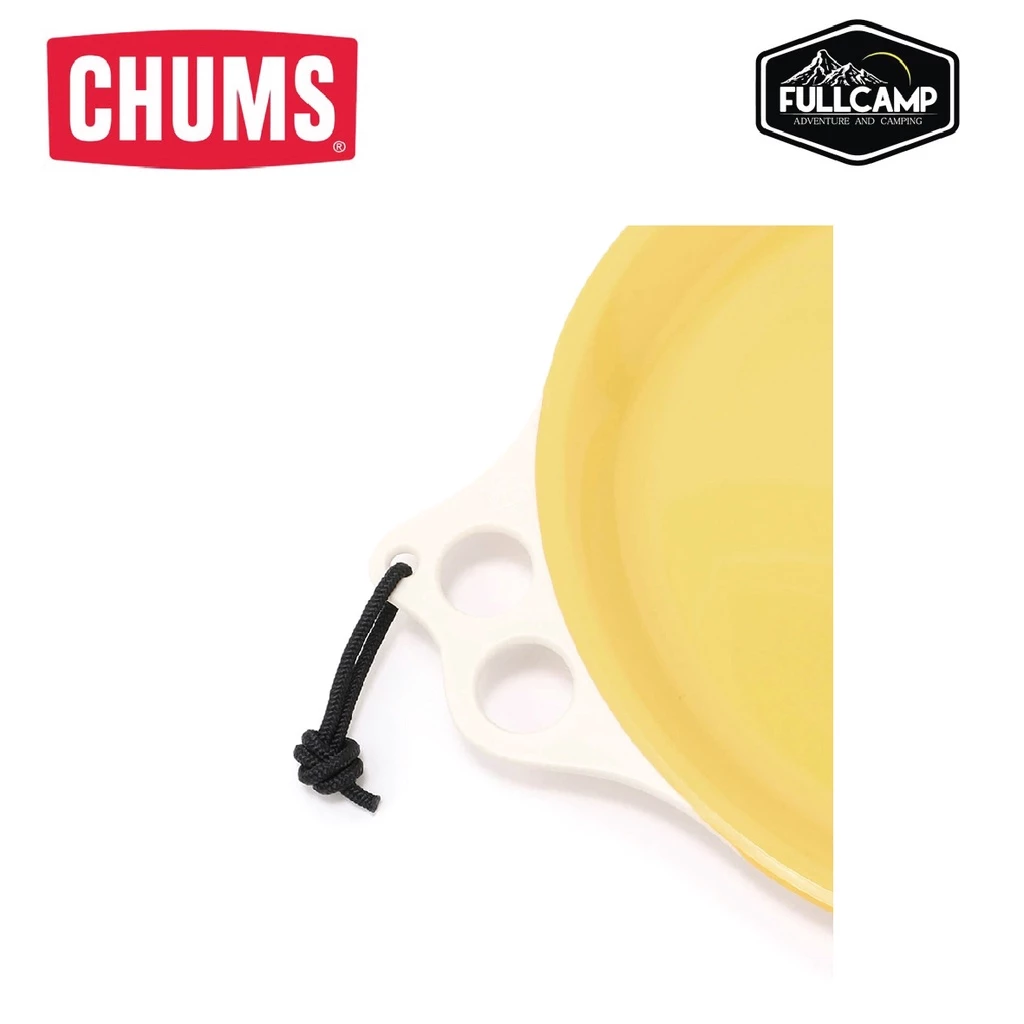 CHUMS Camper Dish 23cm จานแคมป์ปิ้งชัมส์ จานกินข้าว อุปกรณ์เครื่องใช้บนโต๊ะอาหาร อุปกรณ์แคมป์ปิ้ง thumbnail 3