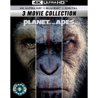 4K UHD หนัง Planet of the Apes มหาสงครามพิภพวานร Collection