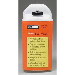  อุปกรณ์น้ำมันต่างๆ Dubro Fuel Tank 16 Oz. CAT416