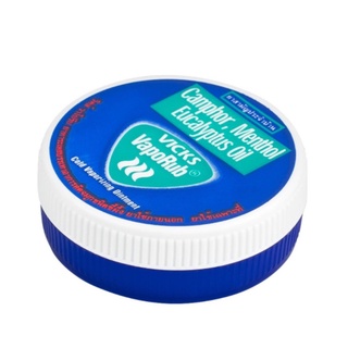 Vicks VapoRub วิคส์ วาเปอรับ (วิค วาโปรับ) ยาทาระเหย บรรเทาอาการคัดจมูก 1 ตลับ 5 กรัม 04213 / 10 กรัม 04211