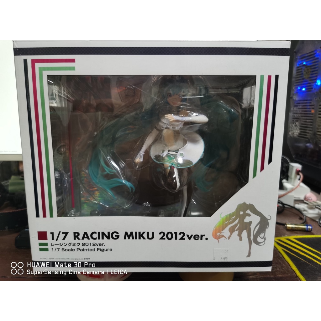 1/7 racing  hatsune miku  2012 ver ของแท้ มือ 1 แกะ เช็ค ไม่เคยตั้งโชว์เลย JP GOOD​ SMILE​ COMPANY​