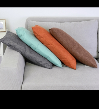 Bighot COZY หมอนอิง ขนาด 30x60 cm. NAPLES  สีน้ำตาล**ถูกที่สุด**