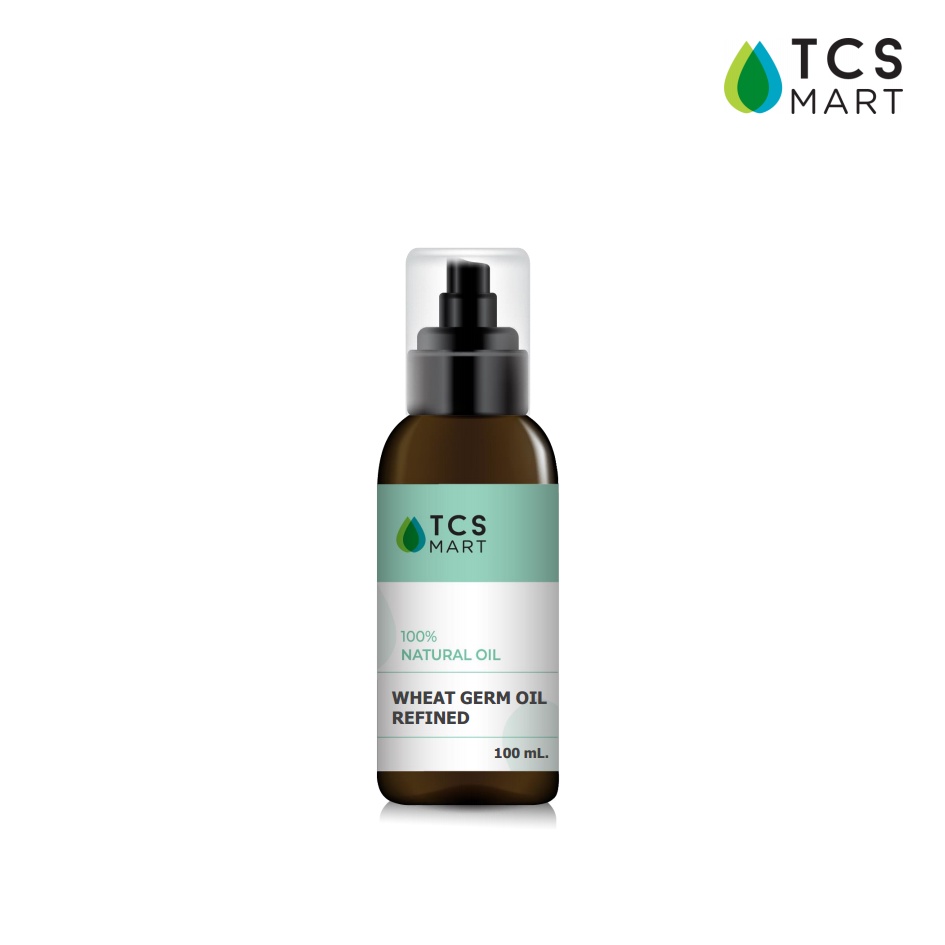 น้ำมันจมูกข้าวสาลีสกัด 100% (Wheat Germ Oil Refined) 100 mL.