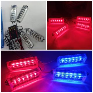 LED6×4new,ไฟไซเรน ,ไฟกระพริบ6x4NEW,รุ่นใหม่พร้อมกล่องคอนโทรล12โวล