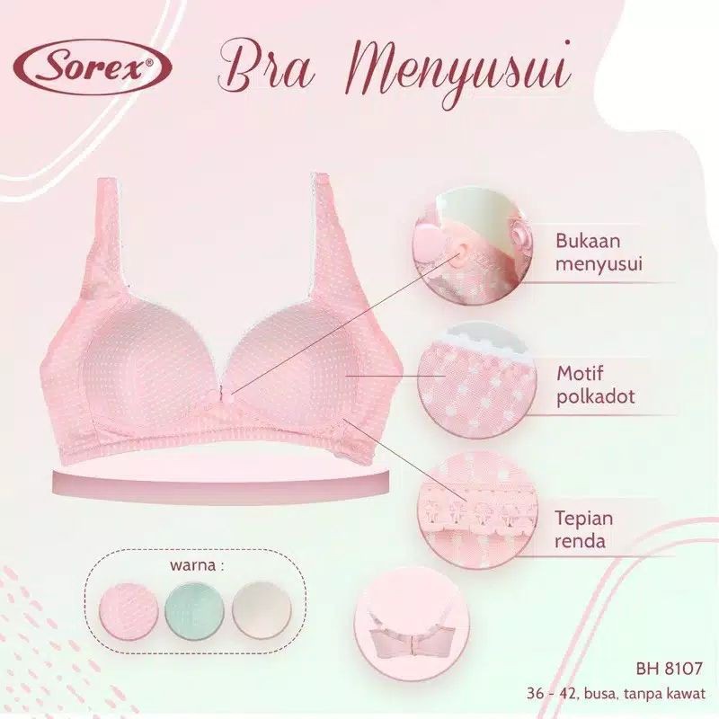 Sorex Nursing Bra 8107 Nursing Bra