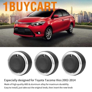 1 Buycart ปุ่มควบคุมเครื่องปรับอากาศสําหรับ Toyota Tacoma Vios 2002-2014