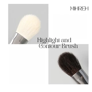 (พร้อมส่ง) แปรงไฮไลท์และคอนทัวร์จมูก 2 in 1 Highlight and Contour Brush (BR35)