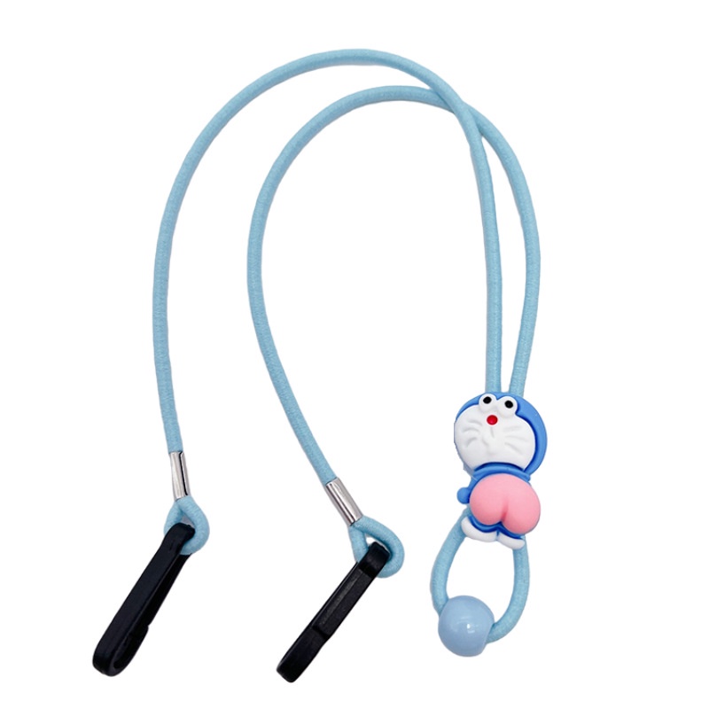 2 IN 1 สายคล้องคอ พร้อมตะขอ ปรับได้ สําหรับหน้ากากอนามัย ฮิญาบ แว่นตา สําหรับเด็ก - รูปที่ 3