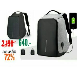 Multifunctional USB Charging Laptop Backpack Anti-Theft Leisure Travel Bag