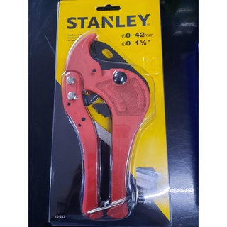 กรรไกรตัดท่อพีวีซี STANLEY รุ่น 14-442 ขนาด 42 มม. สีแดง