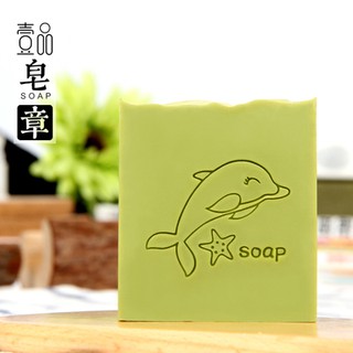 แสตมป์สบู่ ปลาโลมา Soap 4*5 cm 007232