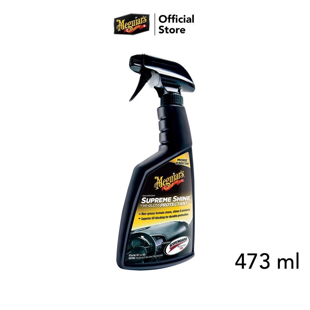 Meguiar's G4016 Supreme Shine Protectant น้ำยาเคลือบเงายางและพลาสติก