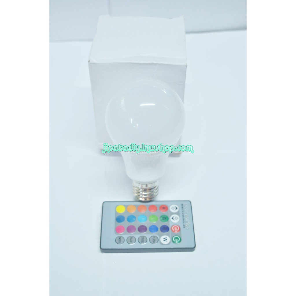 หลอดไฟ LED RGB 5W | Shopee Thailand