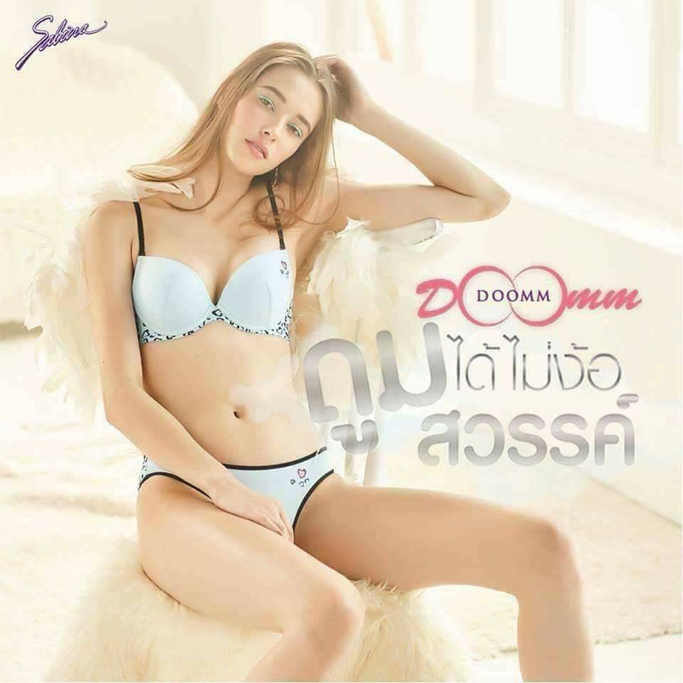Sabina Doomm Doomm มีโครง ฟองหนาดูม ดันให้อกชิดโชว์เนินอกให้ดูม ‼️ Size 34 36 38 - รูปที่ 2