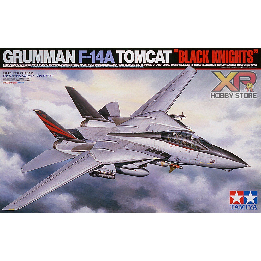 [Tamiya] 1/32 : F-14A Tomcat VF-154 Black Knights (TA 60313)