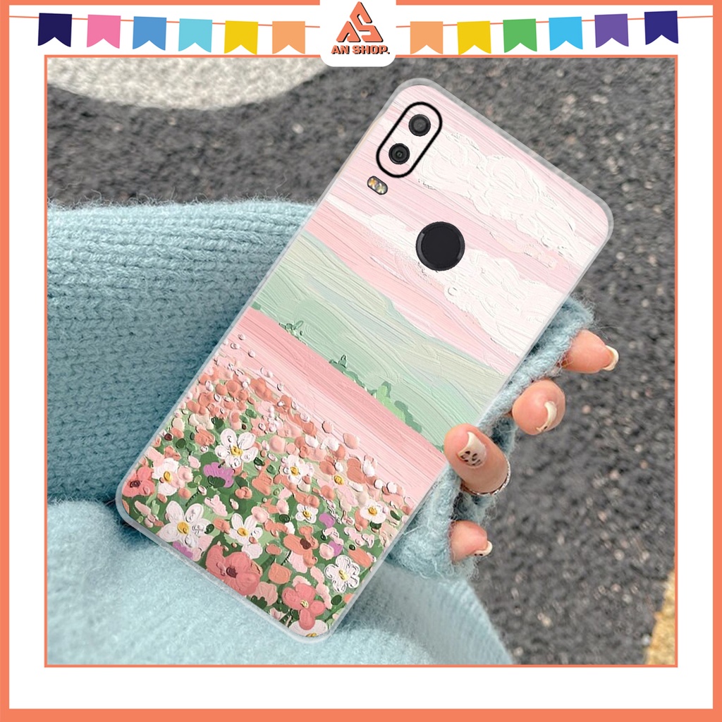 Vsmart Active 1 / Active 1 Plus / Active 1+ Case 3D Flower Art Oil Painting