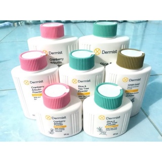 DERMIST เดอร์มิสท์ ผลิตภัณฑ์ แป้งฝุ่นโรยตัว มีหลายสีหลายขนาด 1ชิ้น