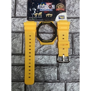 Bnb CUSTOM GA2100 TMJ KUNING + BUCKLE JAPAN + บาร์สปริง 2 ชิ้น สําหรับ GSHOCK