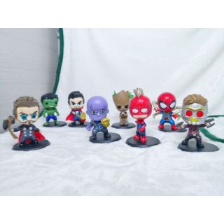 หุ่น Marvel Avengers Endgame ครบเซ็ท 8 ตัว Super Hero