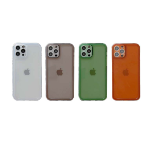 ส่งไวจากไทยเคสโทรศัพท์มือถือซิลิโคนกันกระแทกสําหรับ Iphone 6 6s 7 8 Plus 11 12 Pro Max X Xs Msx Xr Se 2020:Y3（Green）,iPhone 12Pro