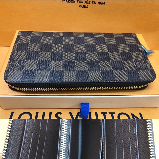 Lv zippy wallet damier