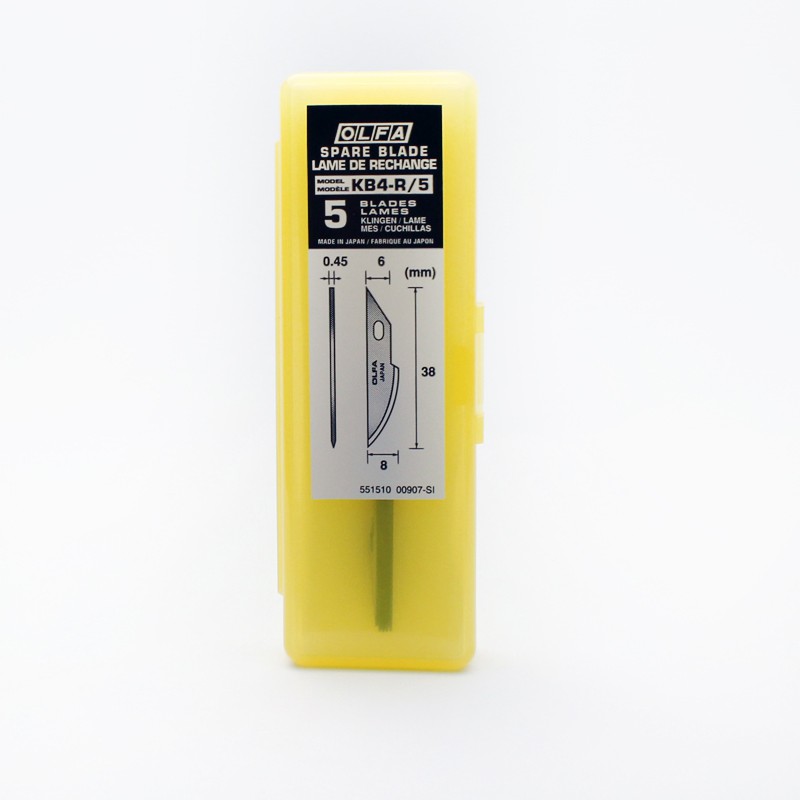 ใบมีดคัตเตอร์ OLFA รุ่น KB4-R/5 สำหรับคัตเตอร์รุ่น AK-4