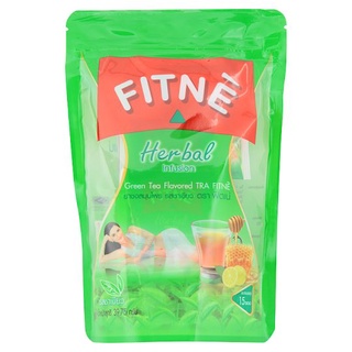 ถูกที่สุด✅ ฟิตเน่ ยาชงสมุนไพร รสชาเขียว 15 ซอง Fitné Green Tea Flavored Herbal Infusion 15pcs