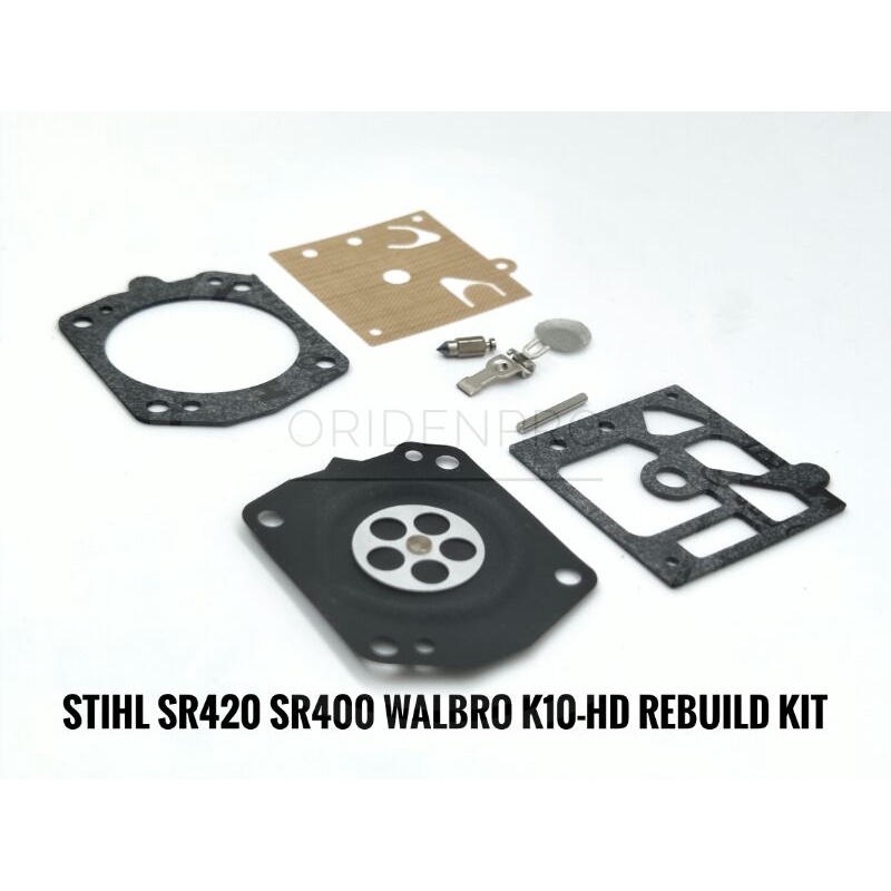 Stihl SR420 SR400 BR420 400 5600 walbro คาร์บูเรเตอร์ Rebuild Kit ชิ้นส่วน