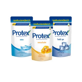 Protex ครีมอาบน้ำโพรเทคส์ ถุงเติม 400 มล. รวม 4 ถุง (มี 3 สูตรให้เลือก)