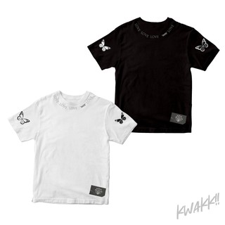 เสื้อยืดคอกลมแบรนด์ KWAKK!! – LOVE II