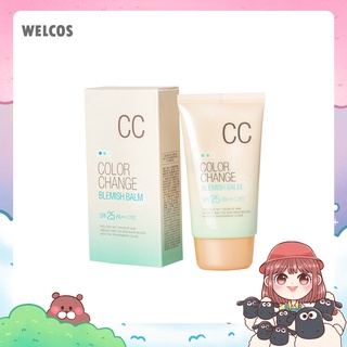 Welcos Color Change Blemish Balm SPF25++ [50ml.]