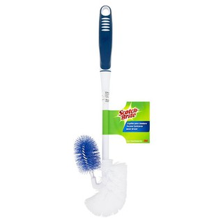 สก๊อตช์-ไบรต์ แปรงขัดโถสุขภัณฑ์ รุ่นเข้าซอก 1 ชิ้น แปรง Scotch-Brite Toilet Bowl Brush 1pc อุปกรณ์ทำความสะอาด ผลิตภัณฑ์ท