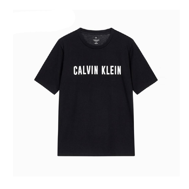 โปรโมชั่น : CALVIN KLEIN MENS เสื่อยืดรุ่น 4MF0K243 007 สี ดำ