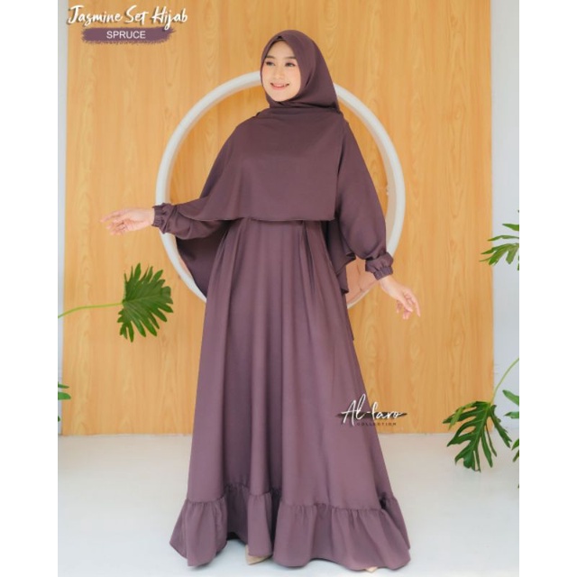 JASMINE SET HIJAB SYARI NEW COLLECTION // LATEST MODEL ORIGINAL ALFARO //