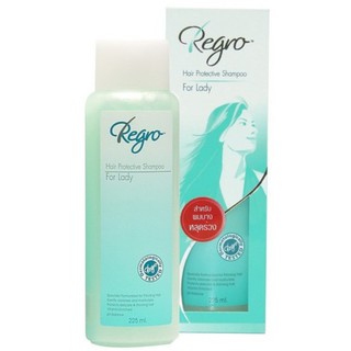 Regro Shampoo for Lady 225 มล. แชมพูสำหรับผู้หญิง แชมพูสำหรับผมร่วง แชมพูแก้ผมร่วง ราคาพิเศษ