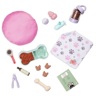 Our Generation -OG PUPPY ACCESSORIES SET (BD35130Z) -เซ็ตอุปกรณ์เลี้ยงสุนัขสำหรับตุ๊กตา