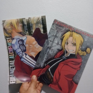 แฟ้มA5 อนิเมะ เรือง แขนกล คนแปรธาตุ FULL METAL ALCHEMIST Anime Cartoon Japan