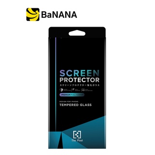 ฟิล์มกันรอยไอโฟน The Pixel Tempered Glass Film for Apple iPhone 14 Pro Max (6.7) Black by Banana IT