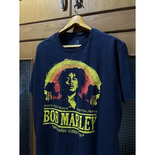 เสื้อวง BOB MARLEY (2013) Size L มือ2สามารถปรับแต่งได้