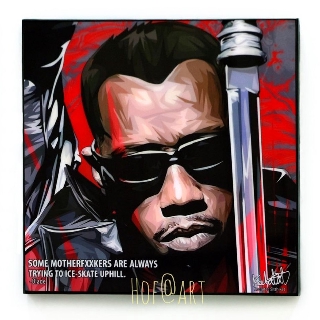 Blade เบลด พันธุ์ฆ่าอมตะ รูปภาพ​ติด​ผนัง ​pop​ art การ์ตูน แอนิเมชั่น กรอบรูป แต่งบ้าน ของขวัญ รูปภาพ