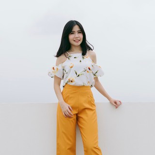 COZME BKK THILA Trousers Mustard