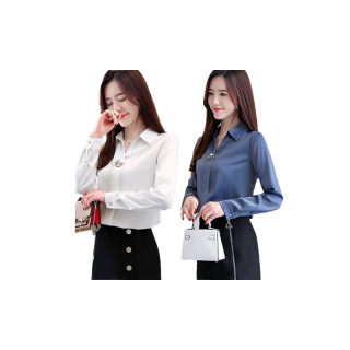 New2022 สไตล์เกาหลีฤดูใบไม้ร่วงผู้หญิงเสื้อผ้าเสื้อสตรีแฟชั่นแขนยาวเสื้อลำลองใหม่