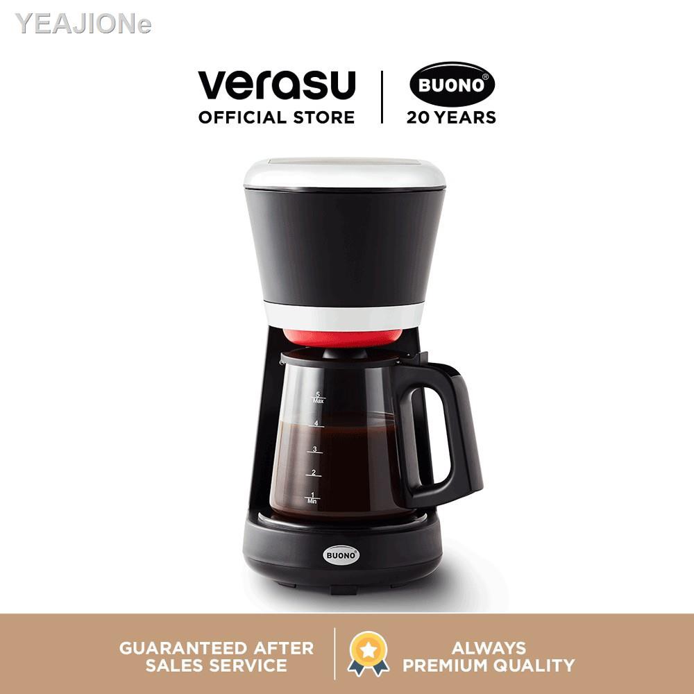 แฟชั่น☌◊BUONO เครื่องชงกาแฟแบบหยด รุ่น BUO-261163 VERASU วีรสุ เครื่องชงกาแฟ เครื่องทำกาแฟ