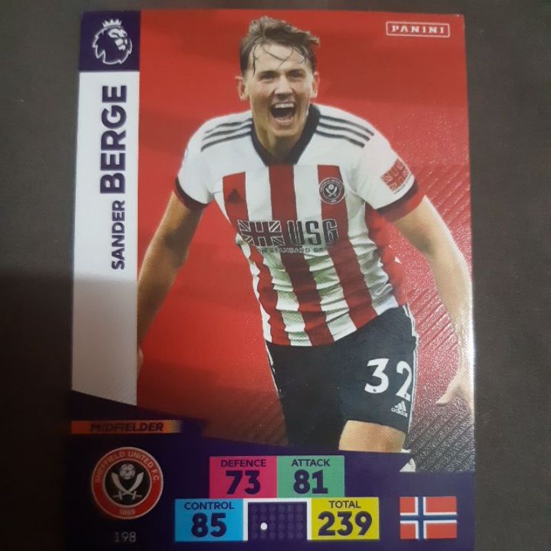 Panini Premier League 2020/21 Card Base Sheffield