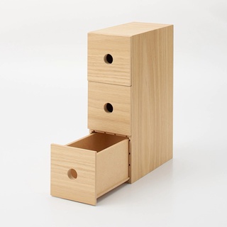 MUJI(มูจิ) ลิ้นชักแบบ 3 ชั้น MDF Drawer Unit