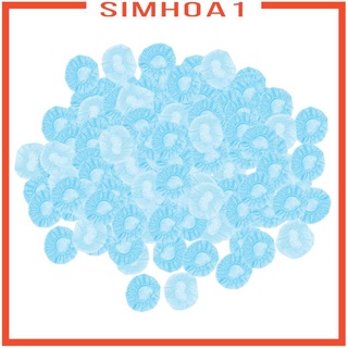 [Simhoa1] ผ้าคลุมไมโครโฟน แบบใช้แล้วทิ้ง สีฟ้า 200 ชิ้น